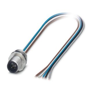 SACC-E-M12MS-5CON-PG9/0,5 - Device connector front mounting