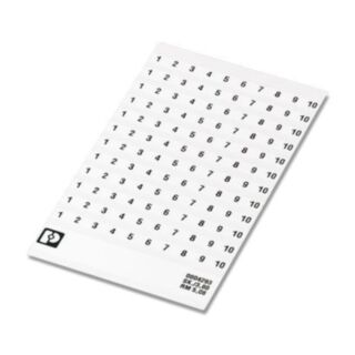 SK 5,08/3,8: 1-250 - Marker card