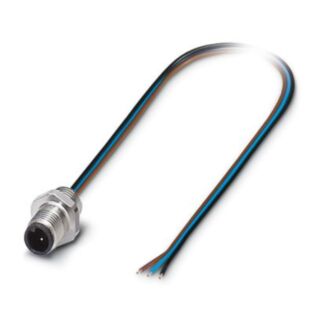 SACC-E-M5MS-3CON-M5/0,5 - Device connector front mounting