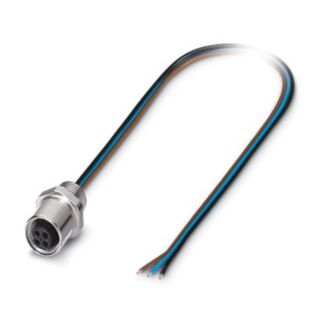 SACC-E-M5FS-3CON-M5/0,5 - Device connector front mounting