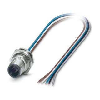 SACC-DSI-M12MS-5CON-M16/0,5 - Device connector rear mounting
