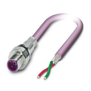 SACCEC-M12MSB-2CON-M16/2,0-910 - Device connector front mounting
