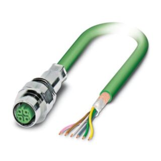 SACCEC-M12FSB-5CON-M16/0,5-900 - Device connector front mounting