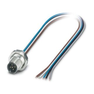 SACC-DSI-M12MS-5CON-PG9/0,5 - Device connector rear mounting