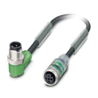 SAC-4P-M12MR/ 4,0-PUR/M12FS-3L - Sensor/actuator cable