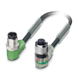 SAC-4P-M12MR/0,3-PUR/M12FR-3L - Sensor/actuator cable