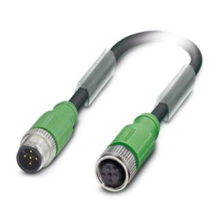 SAC-5P-M12MS/ 0,6-PUR/M12FS SH - Sensor/actuator cable