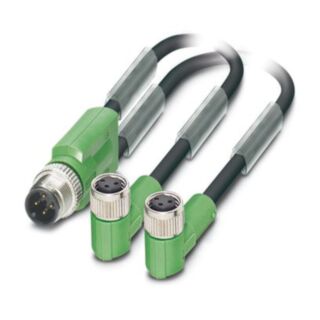 SAC-3P-M12Y/2X0,6-PUR/M 8FR - Sensor/actuator cable