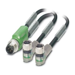 SAC-3P-M12Y/2X0,6-PUR/M 8FR-2L - Sensor/actuator cable