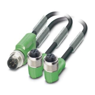 SAC-3P-M12Y/2X0,3-PUR/M12FR B - Sensor/actuator cable