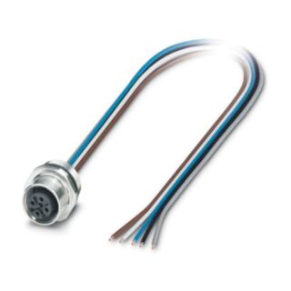 SACC-E-M12FS-5CON-PG9/0,5 VA - Device connector front mounting