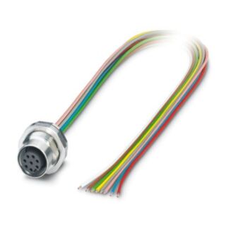 SACC-DSI-M12FS-8CON-PG9/0,5 VA - Device connector rear mounting