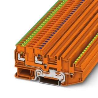 PTIO-IN 2,5/4-PE OG - Sensor/actuator terminal block