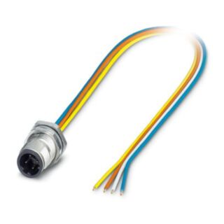 SACC-DSI-MSD-4CON-M12/0,5 SCO - Device connector rear mounting