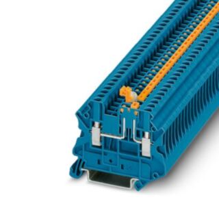 UT 2,5-MT BU - Knife-disconnect terminal block