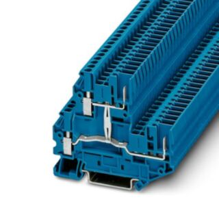 UTTB 2,5/2P-PV BU - Double-level terminal block