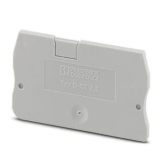 D-ST 2,5 - End cover