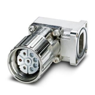 SF-5ES1N8AYW00 - Device connector, front mounting with knurled nut