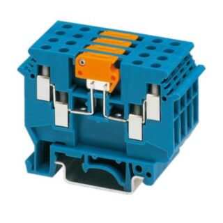 UDK 4-MTK-P/P BU - Knife-disconnect terminal block