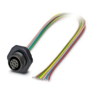 SACC-DSI-M12FS-8CON-PG9/0,5 P - Device connector rear mounting