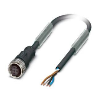 SAC-4P-20,0-PVC/M12FS BK - Sensor/actuator cable