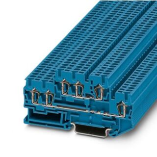 STTB 2,5-TWIN BU - Double-level spring-cage terminal block