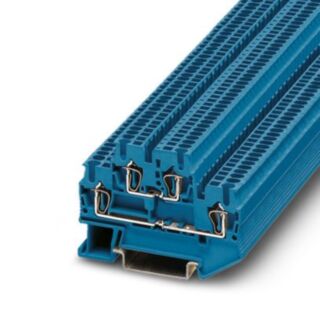 STTB 1,5 BU - Double-level spring-cage terminal block
