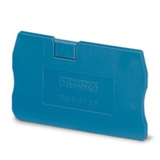 D-ST 2,5 BU - End cover