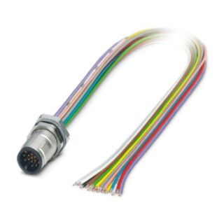 SACC-DSI-MS-17CON-M12/0,5 SCO - Device connector rear mounting