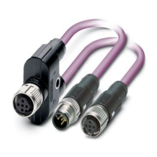 SAC-5P-M12FY/0,5-92/M12MS-FS - Bus system cable