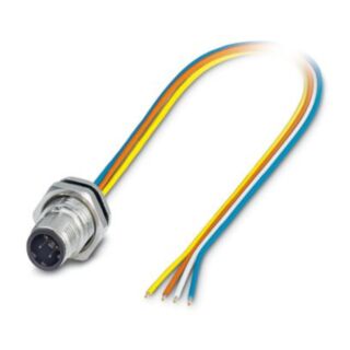 SACC-DSI-M12MSD-4P-M16XL/0,5 - Device connector rear mounting