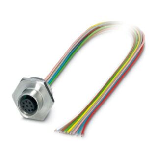 SACC-E-M12FS-8CON-M20/0,5 VA - Device connector front mounting
