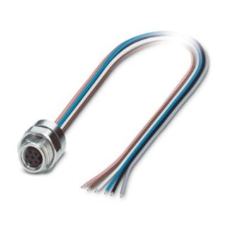SACC-DSI-M 8FS-6CON-M12/0,5 - Device connector rear mounting