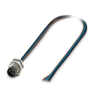 SACC-DSI-M 8MS-3CON-M 8/0,5 - Device connector rear mounting