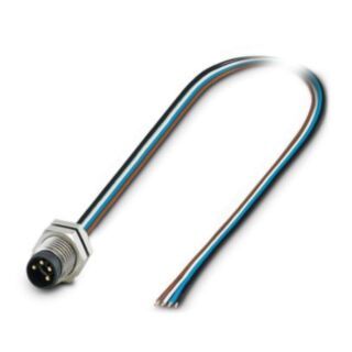 SACC-DSI-M 8MS-4CON-M 8/0,5 - Device connector rear mounting