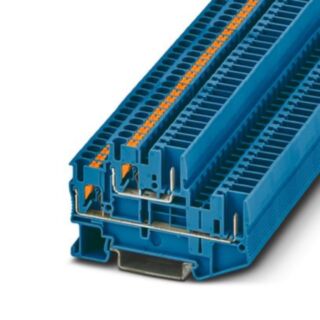 PTTB 2,5/2P BU - Double-level terminal block