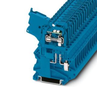 UT 4-HESILED 24 (5X20) BU - Fuse modular terminal block