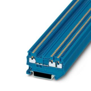 PT 1,5/S-TWIN BU - Feed-through terminal block