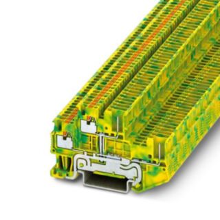 PTTB 1,5/S/2P-PE - Protective conductor double-level terminal block