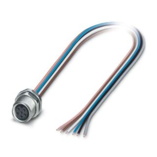 SACC-DSI-M8FS-6CON-M10/0,5 - Device connector rear mounting