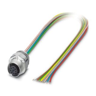 SACC-EC-FS-8CON-M16/0,5 SCO - Device connector front mounting