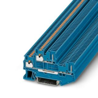PTTB 1,5/S/2P BU - Double-level terminal block