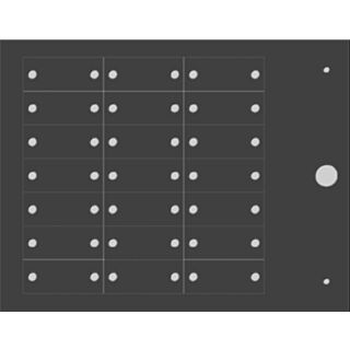 4117376-PLATE MG-VRT-RH 49916 ((PK=1050)