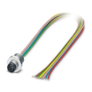 SACC-E-M8MS-8CON-M10/0,5 - Device connector front mounting