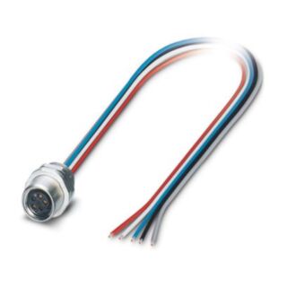 SACC-E-M8FS-5CON-M10/0,5 DN - Device connector front mounting