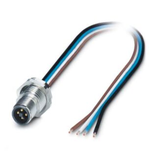 SACC-DSI-M12MST-4CON-M16/0,5 - Device connector rear mounting
