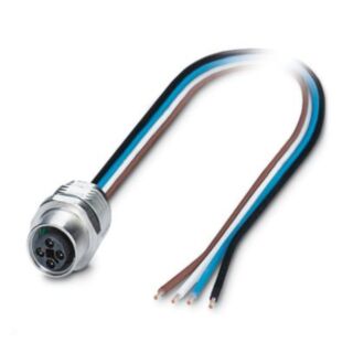 SACC-E-M12FST-4CON-M16/0,5 - Device connector front mounting