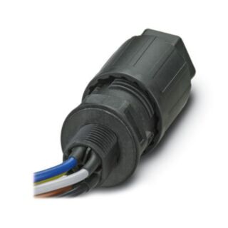 QPD W 4PE2,5 6-11 M25 0,5 BK - Panel feed-through