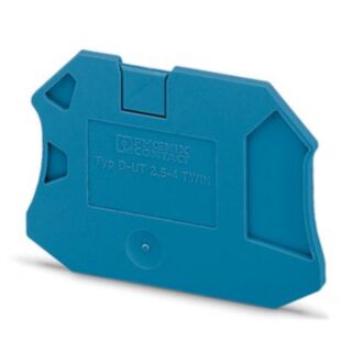 D-UT 2,5/4-TWIN BU - End cover