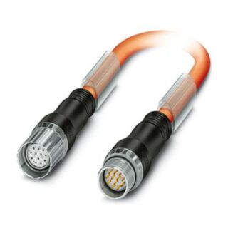 K-12-M23 M9/5,0-E00/M23 F8 - Connector in molded plastic on both sides